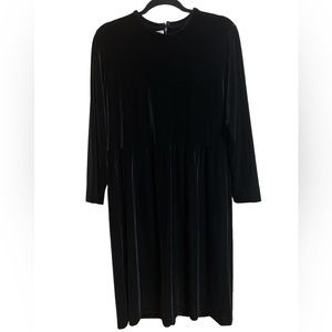 Talbots Black Long Sleeve Dress